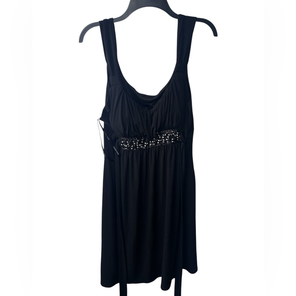 Bisou Bisou Black Dress with Elegant Design